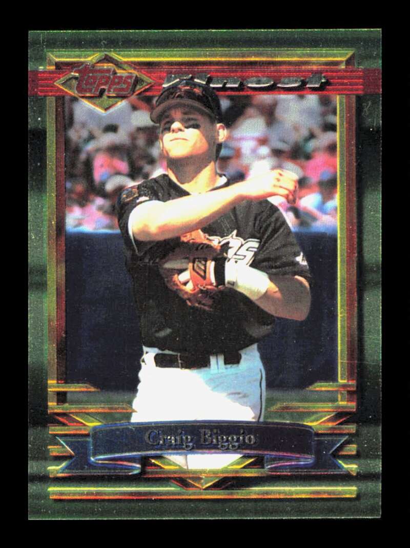 1994 Topps Finest Craig Biggio #382 Houston Astros – Shark City