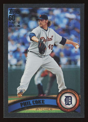 2011 Topps Black Phil Coke 