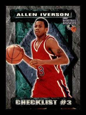 1997-98 Score Board Rookies Allen Iverson 