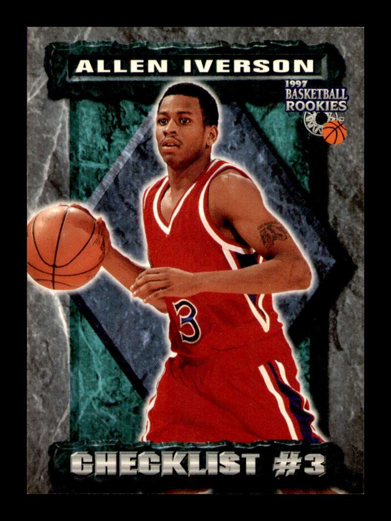 Load image into Gallery viewer, 1997-98 Score Board Rookies Allen Iverson #88 Philadelphia 76ers Image 1
