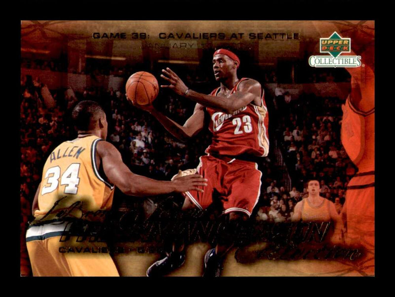 Load image into Gallery viewer, 2004-05 Upper Deck Freshman Season LeBron James #40 Cleveland Cavaliers Ray Allen Image 1

