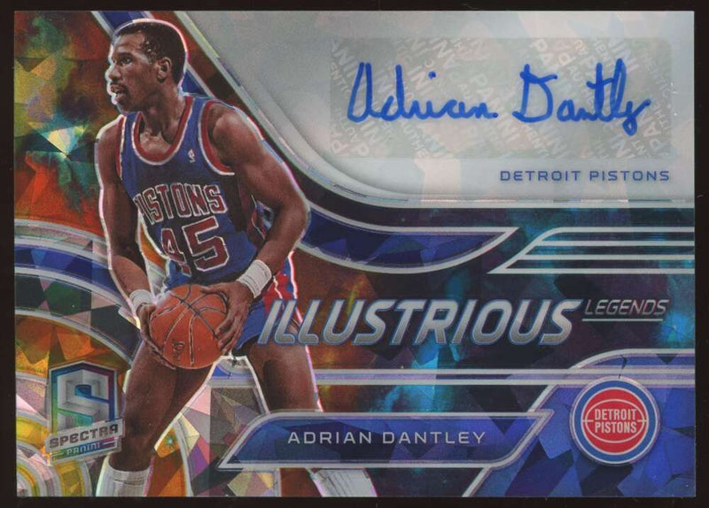 Load image into Gallery viewer, 2020-21 Panini Spectra Illustrious Legends Astral Auto Adrian Dantley #IL-ADA Detroit Pistons Auto /35  Image 1
