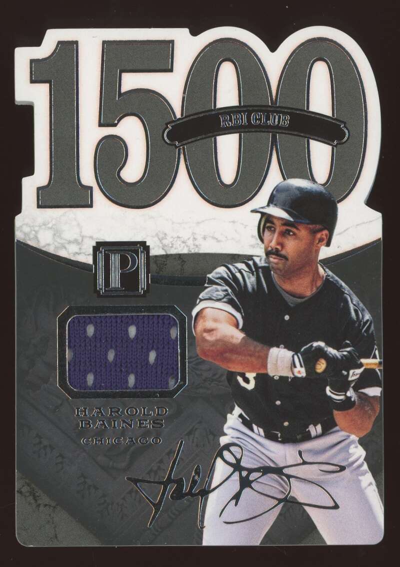 Load image into Gallery viewer, 2016 Panini Pantheon 1500 RBI Club Harold Baines #84 Chicago White Sox Patch Relic /199  Image 1
