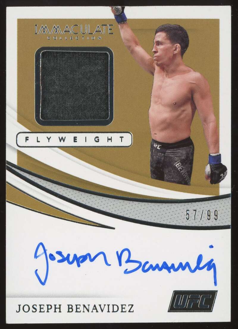 Load image into Gallery viewer, 2021 Panini Immaculate Collection UFC Patch Auto Joseph Benavidez #MA-JBV /99  Image 1
