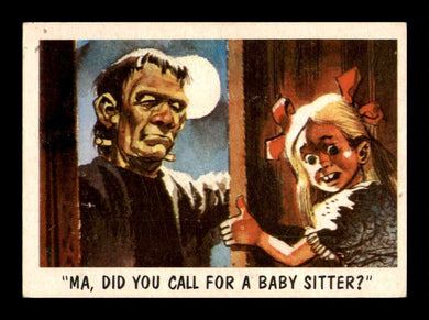 1959 Topps You'll Die Laughing Ma did you call for a baby sitter 