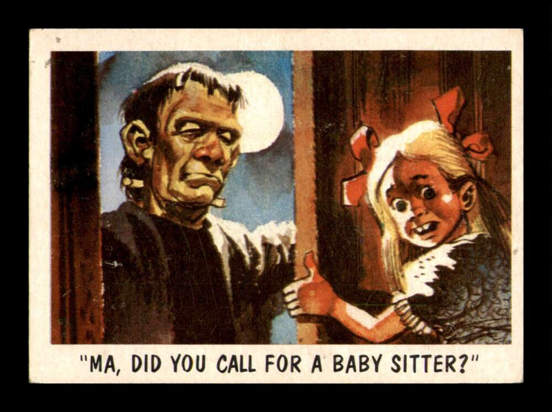 Load image into Gallery viewer, 1959 Topps You&#39;ll Die Laughing Ma did you call for a baby sitter #5 EX-EXMINT Image 1
