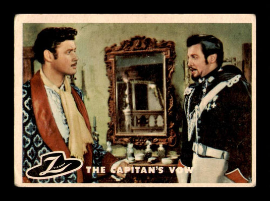 1958 Topps Zorro The Capitan's Vow