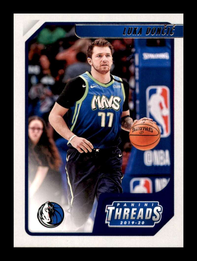 Load image into Gallery viewer, 2019-20 Panini Chronicles Threads Luka Doncic #100 Dallas Mavericks  Image 1
