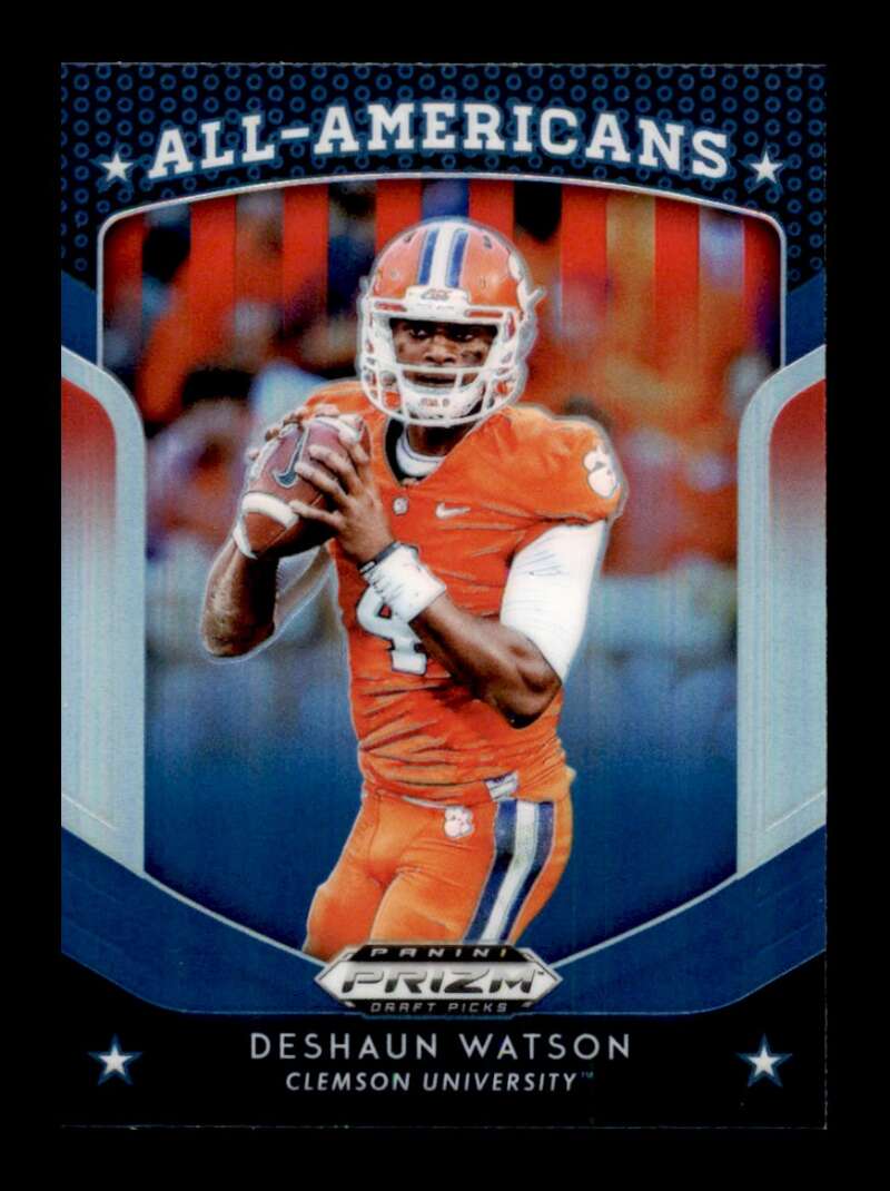 Load image into Gallery viewer, 2019 Panini Prizm Draft Blue Prizm Deshaun Watson #40 Clemson Tigers  Image 1
