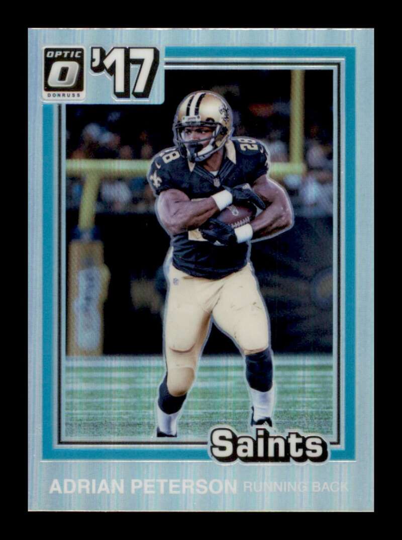 Load image into Gallery viewer, 2017 Donruss Optic 1981 Tribute Adrian Peterson #22 New Orleans Saints  Image 1
