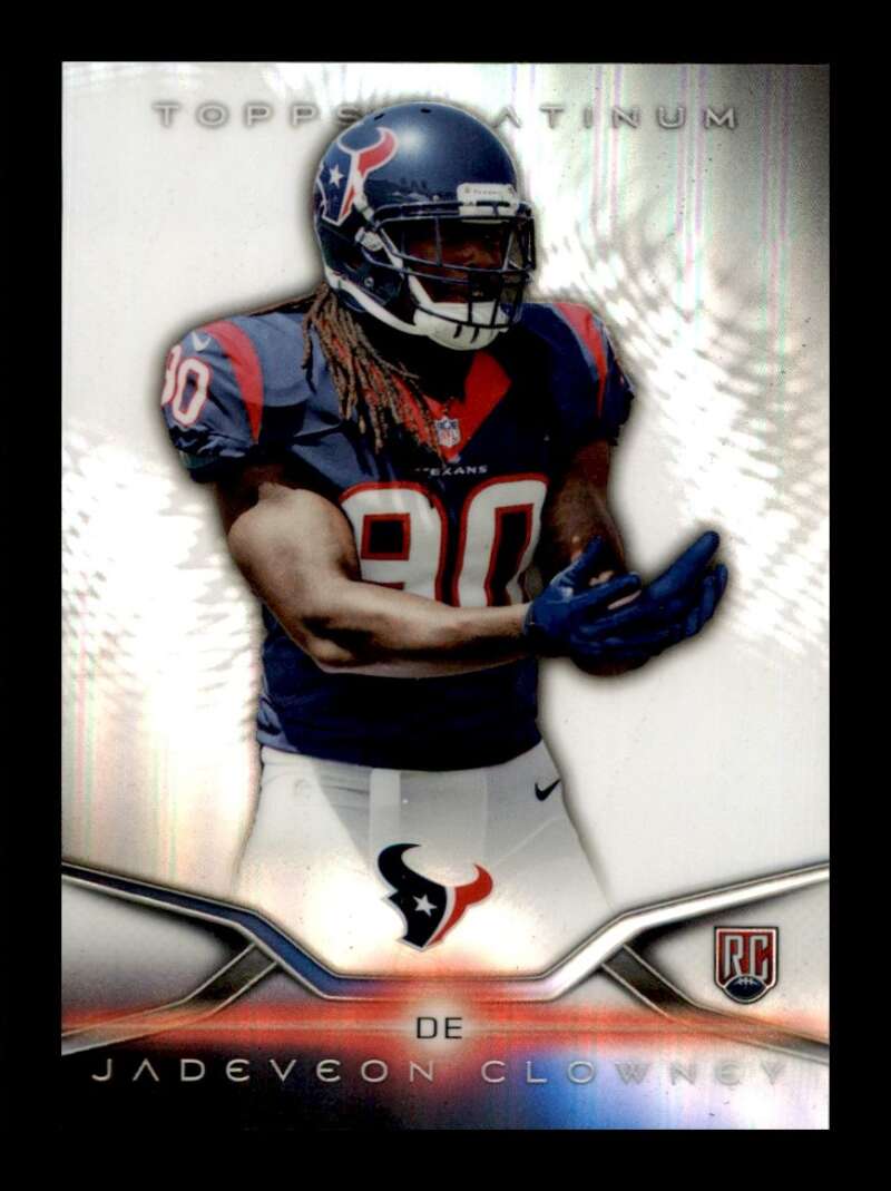 Load image into Gallery viewer, 2014 Topps Platinum Jadeveon Clowney #131 Houston Texans Rookie RC  Image 1
