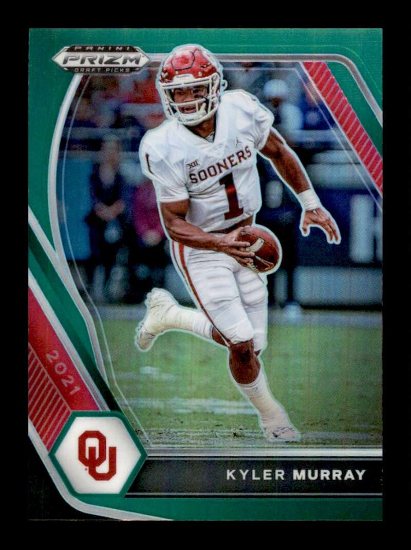 Load image into Gallery viewer, 2021 Panini Prizm Draft Green Prizm Kyler Murray #11 Oklahoma Sooners  Image 1
