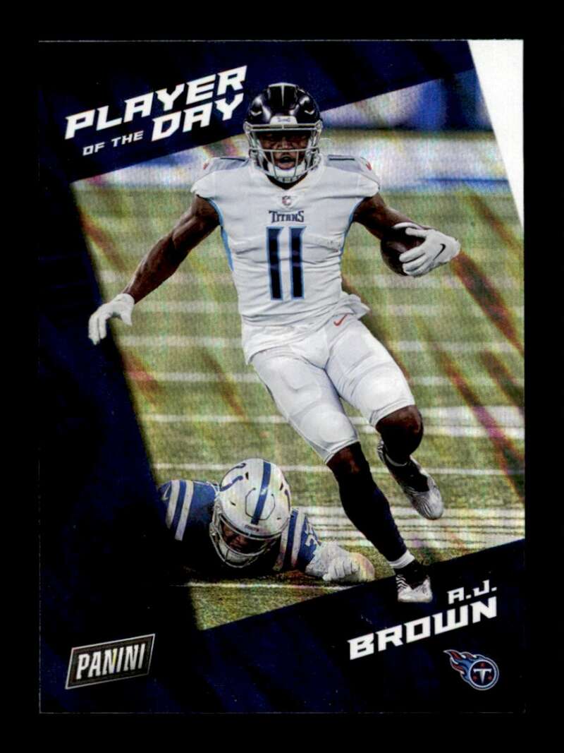 Load image into Gallery viewer, 2021 Panini Player of the Day Silver A.J. Brown #31 Tennessee Titans  Image 1
