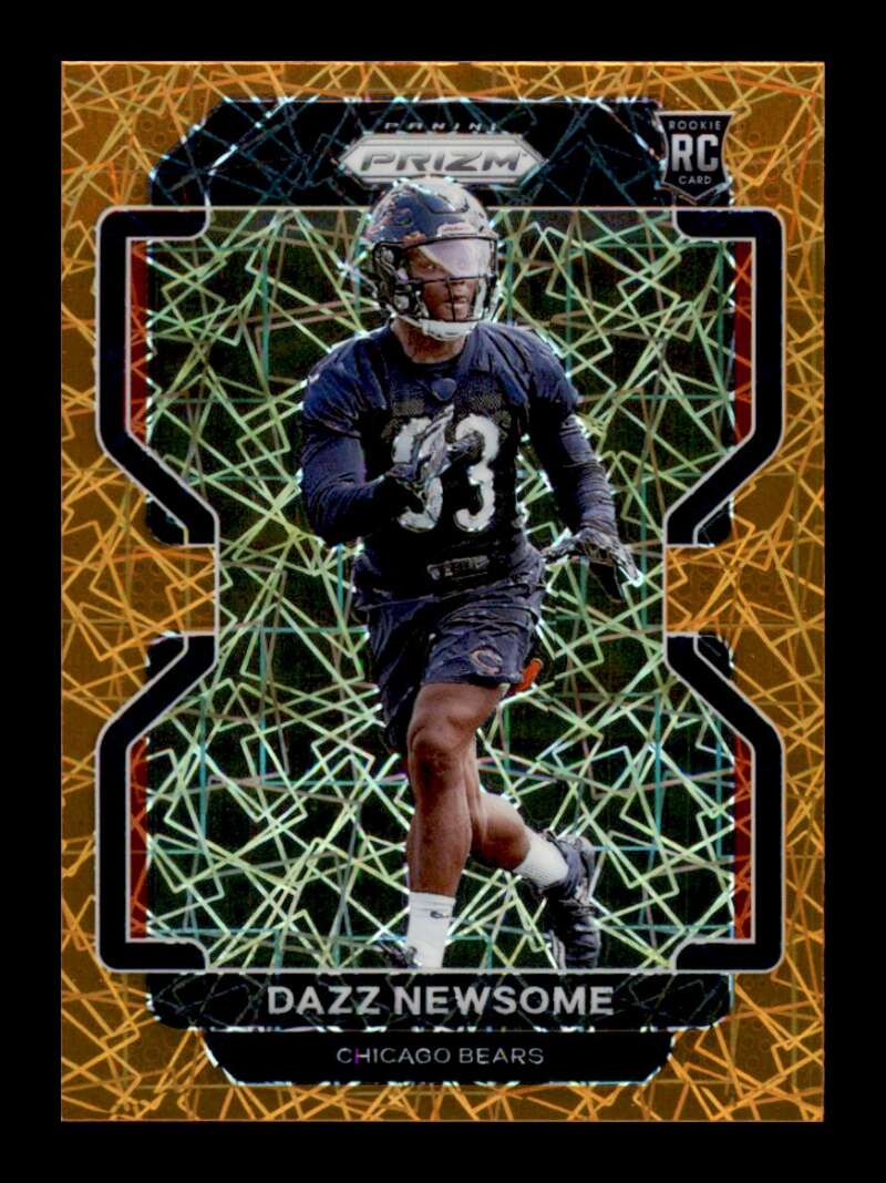 Load image into Gallery viewer, 2021 Panini Prizm Orange Lazer Prizm Dazz Newsome #427 Chicago Bears Rookie RC  Image 1
