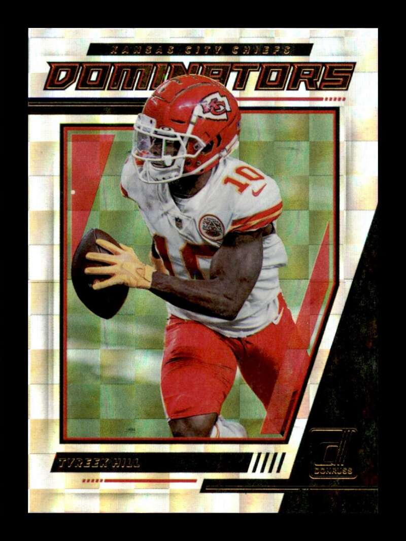 Load image into Gallery viewer, 2021 Donruss Dominators Tyreek Hill #21 Kansas City Chiefs  Image 1
