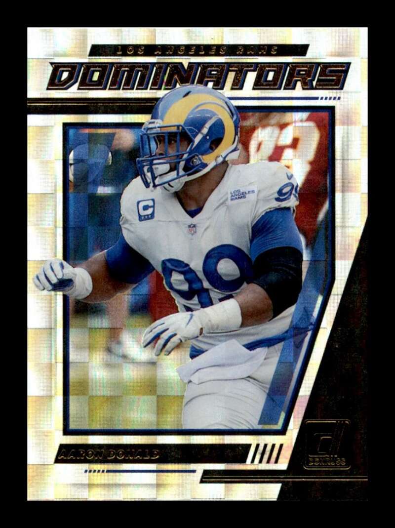 Load image into Gallery viewer, 2021 Donruss Dominators Aaron Donald #40 Los Angeles Rams  Image 1
