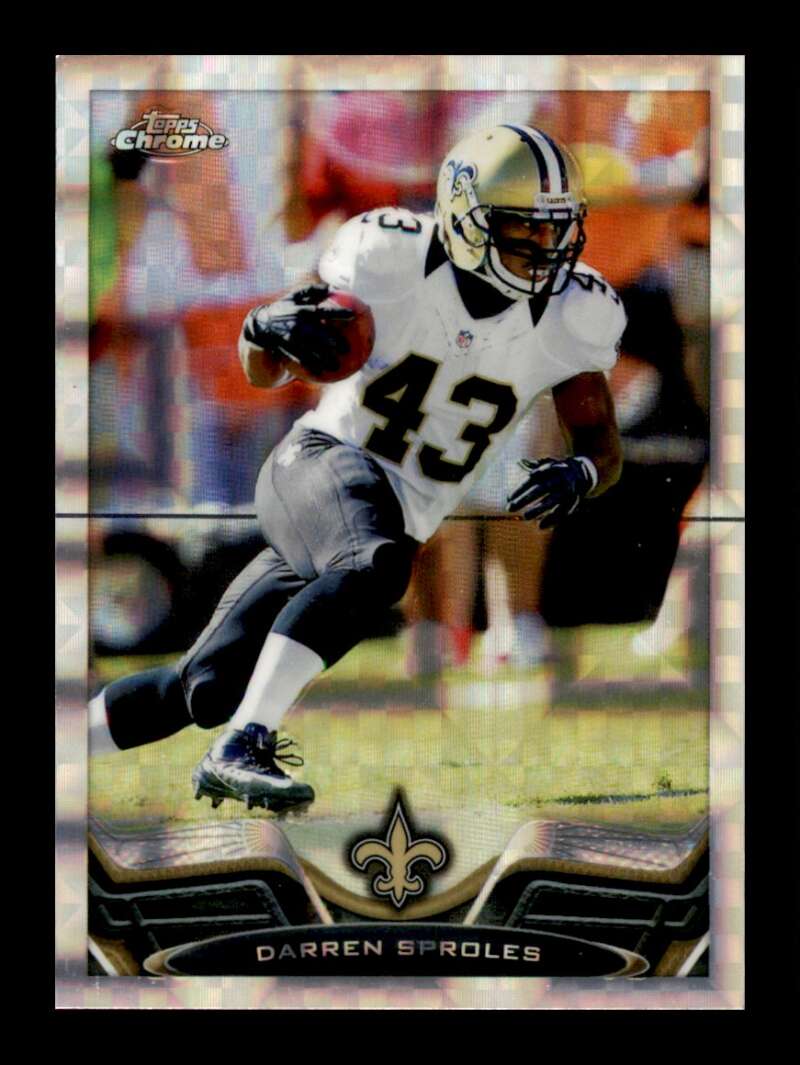 Load image into Gallery viewer, 2013 Topps Chrome X-Fractor Darren Sproles #57 New Orleans Saints  Image 1
