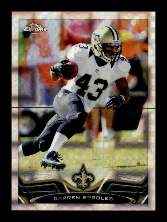 2013 Topps Chrome X-Fractor Darren Sproles 