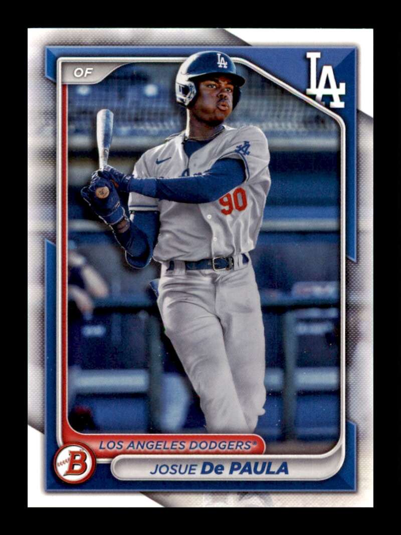 Load image into Gallery viewer, 2024 Bowman Josue De Paula #BP-12 Los Angeles Dodgers Rookie RC Image 1
