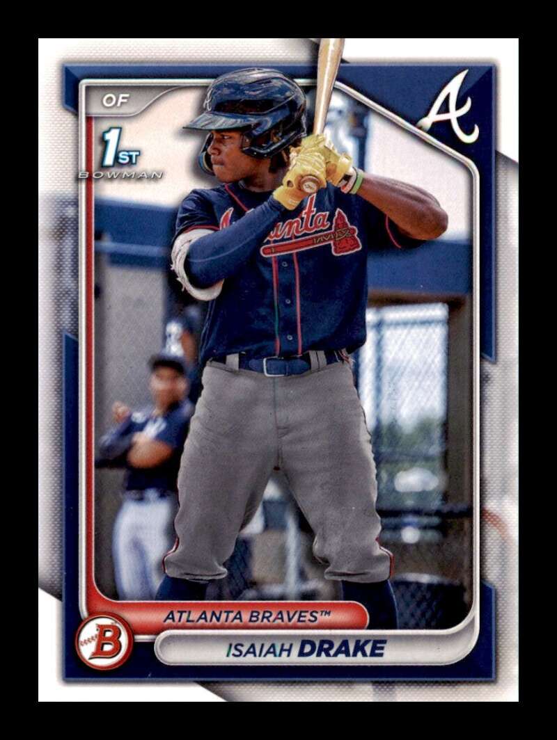 Load image into Gallery viewer, 2024 Bowman Isaiah Drake #BP-21 Atlanta Braves Rookie RC Image 1
