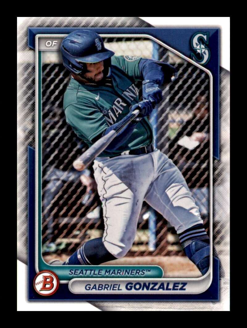 Load image into Gallery viewer, 2024 Bowman Gabriel Gonzalez #BP-35 Seattle Mariners Rookie RC Image 1
