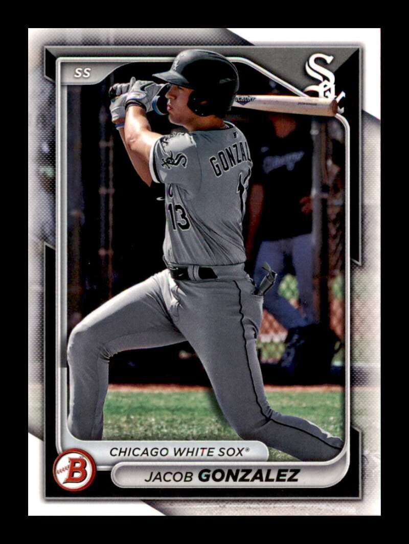 Load image into Gallery viewer, 2024 Bowman Jacob Gonzalez #BP-41 Chicago White Sox Rookie RC Image 1
