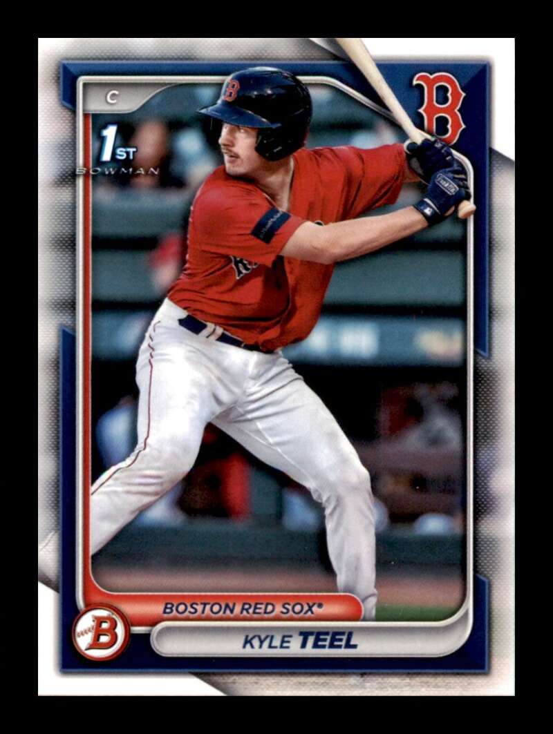 Load image into Gallery viewer, 2024 Bowman Kyle Teel #BP-48 Boston Red Sox Rookie RC Image 1
