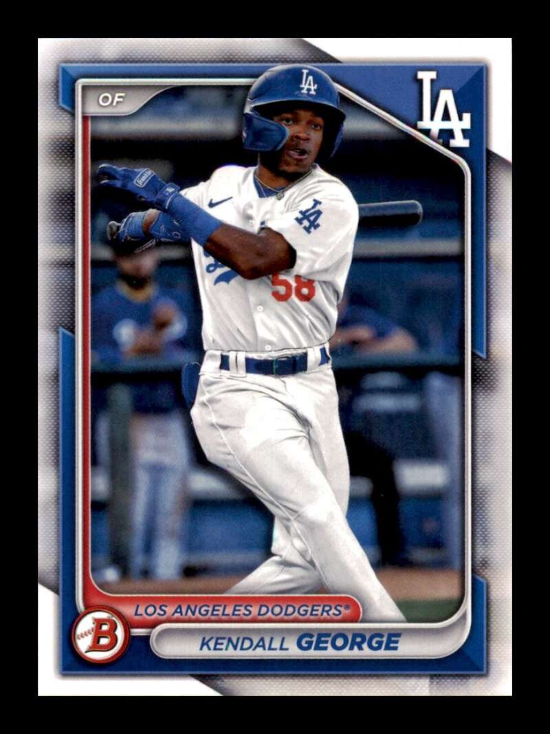 Load image into Gallery viewer, 2024 Bowman Kendall George #BP-58 Los Angeles Dodgers Rookie RC Image 1
