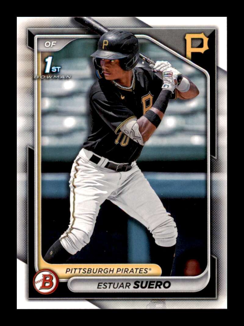 Load image into Gallery viewer, 2024 Bowman Estuar Suero #BP-63 Pittsburgh Pirates Rookie RC Image 1
