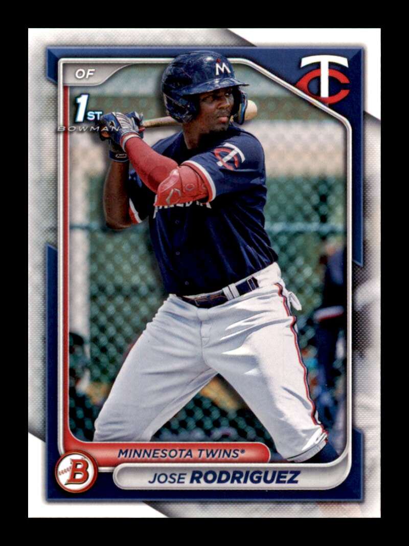 Load image into Gallery viewer, 2024 Bowman Jose Rodriguez #BP-71 Minnesota Twins Rookie RC Image 1
