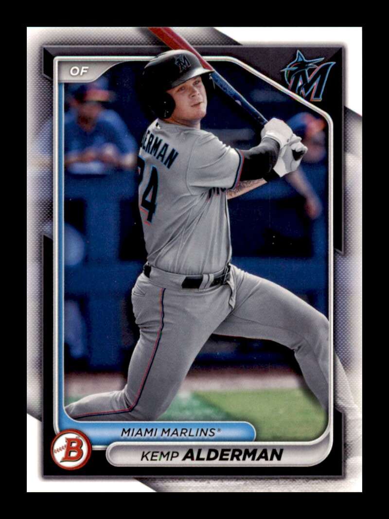 Load image into Gallery viewer, 2024 Bowman Kemp Alderman #BP-82 Miami Marlins Rookie RC Image 1
