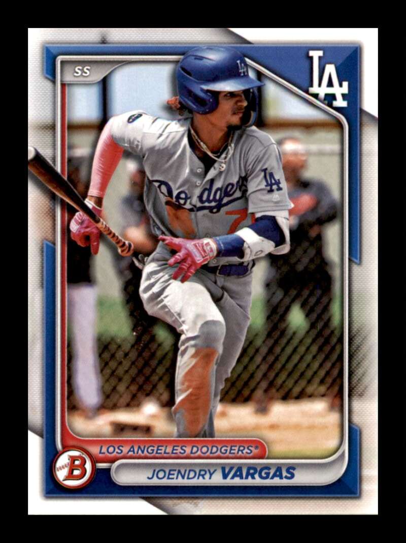 Load image into Gallery viewer, 2024 Bowman Joendry Vargas #BP-89 Los Angeles Dodgers Rookie RC Image 1
