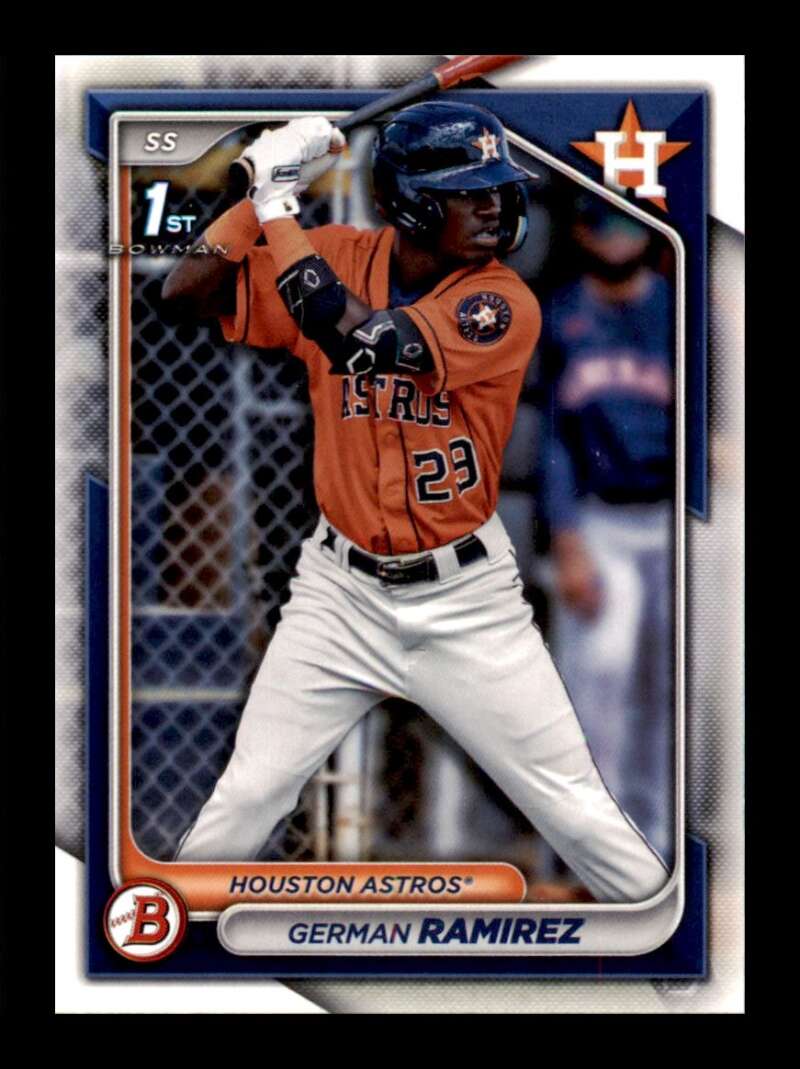 Load image into Gallery viewer, 2024 Bowman German Ramirez #BP-93 Houston Astros Rookie RC Image 1
