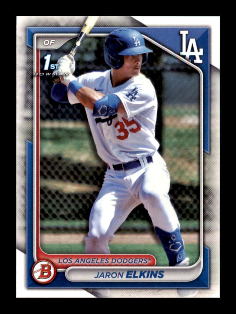 Load image into Gallery viewer, 2024 Bowman Jaron Elkins #BP-106 Los Angeles Dodgers Rookie RC Image 1
