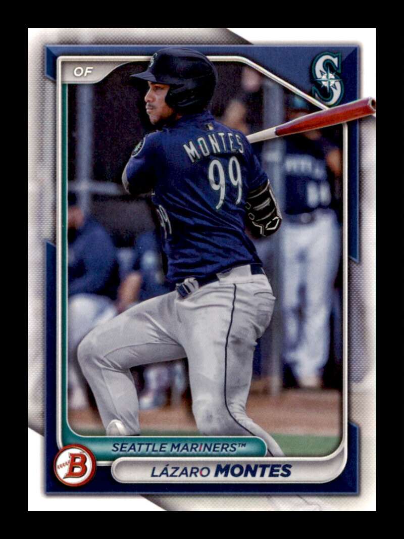 Load image into Gallery viewer, 2024 Bowman Lazaro Montes #BP-110 Seattle Mariners Rookie RC Image 1
