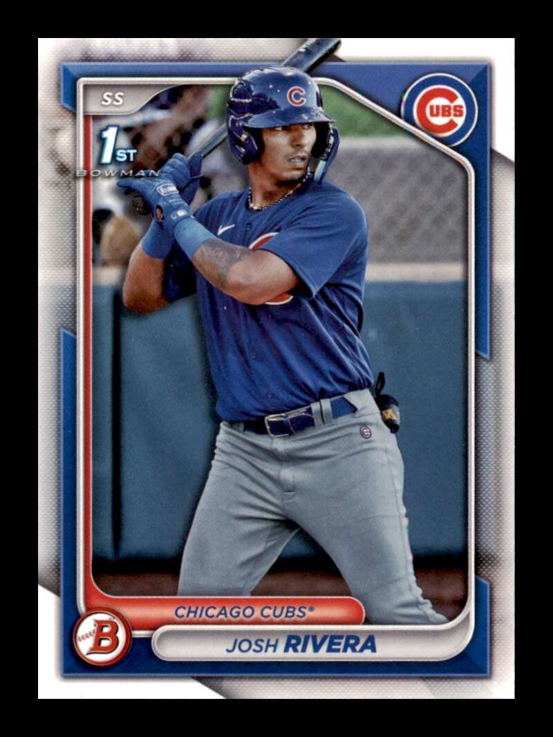 Load image into Gallery viewer, 2024 Bowman Josh Rivera #BP-115 Chicago Cubs Rookie RC Image 1
