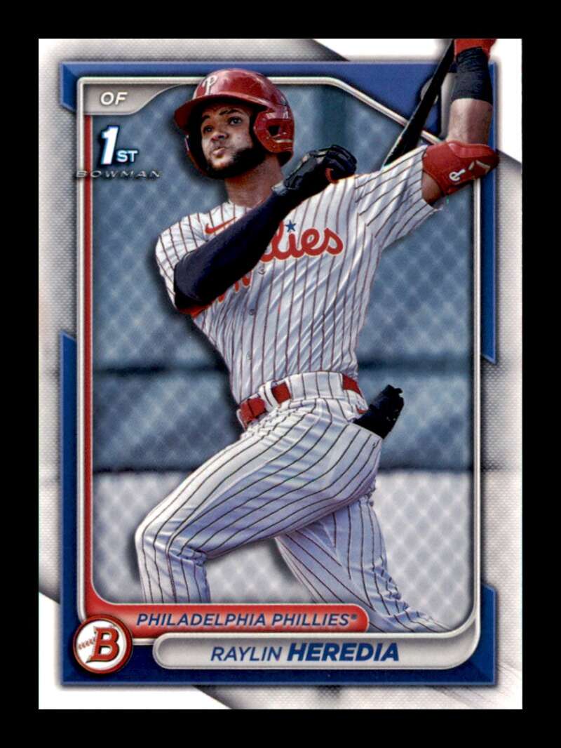 Load image into Gallery viewer, 2024 Bowman Raylin Heredia #BP-146 Philadelphia Phillies Rookie RC Image 1
