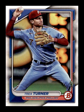 2024 Bowman Trea Turner 