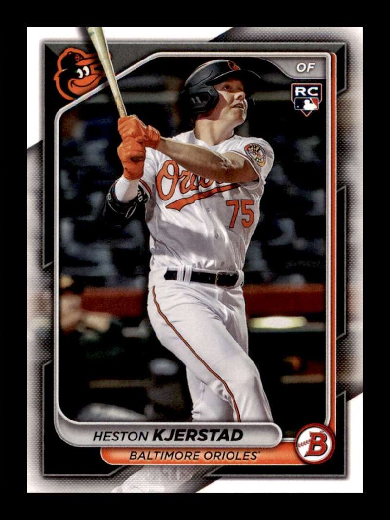 Load image into Gallery viewer, 2024 Bowman Heston Kjerstad #9 Baltimore Orioles Rookie RC  Image 1
