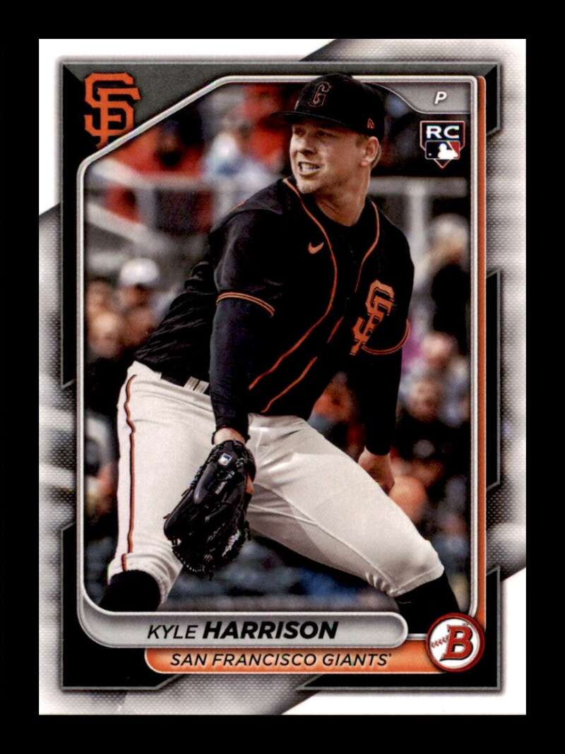 Load image into Gallery viewer, 2024 Bowman Kyle Harrison #11 San Francisco Giants Rookie RC  Image 1
