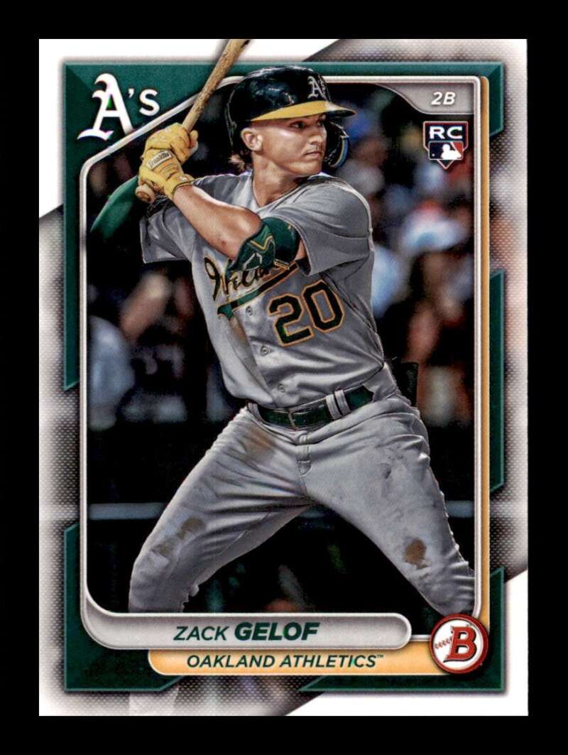 Load image into Gallery viewer, 2024 Bowman Zack Gelof #14 Oakland Athletics Rookie RC  Image 1
