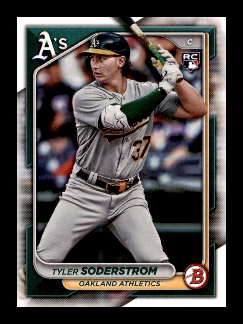 Load image into Gallery viewer, 2024 Bowman Tyler Soderstrom #15 Oakland Athletics Rookie RC  Image 1
