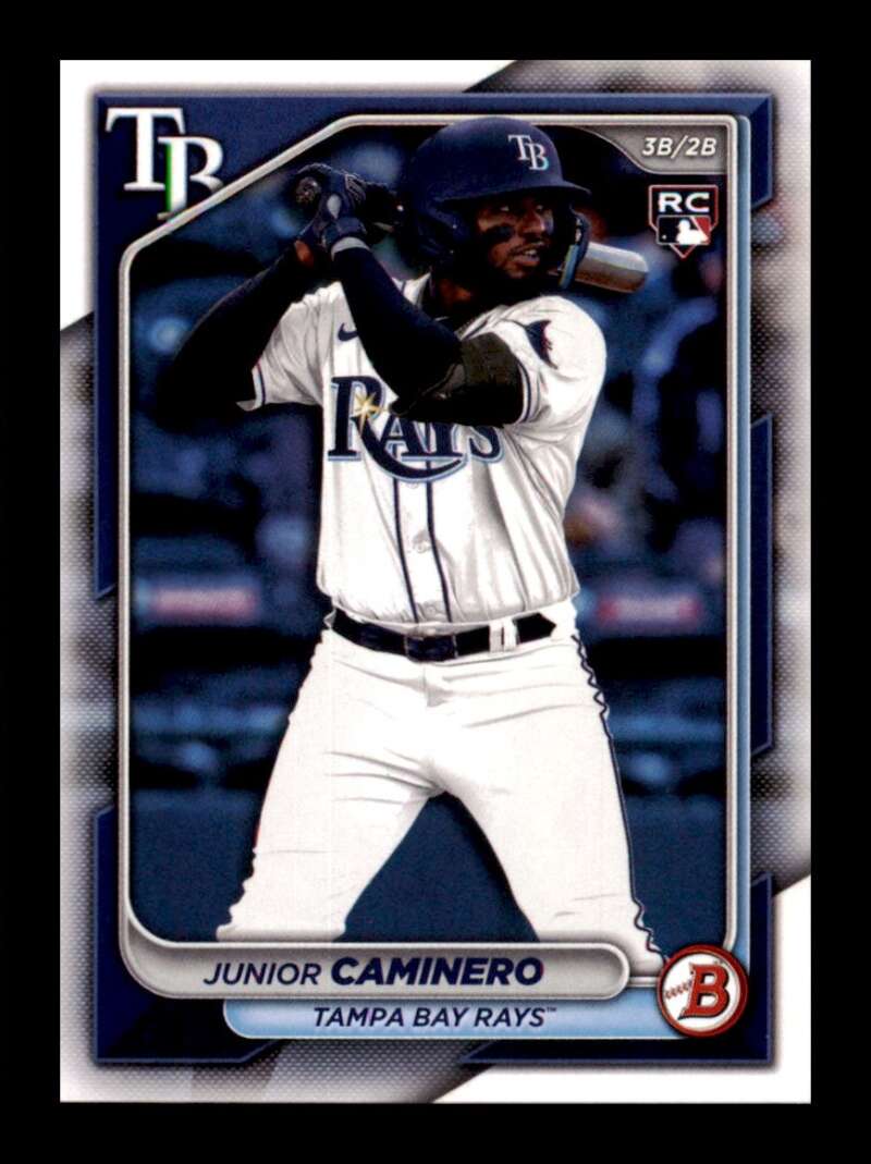 Load image into Gallery viewer, 2024 Bowman Junior Caminero #20 Tampa Bay Rays Rookie RC  Image 1
