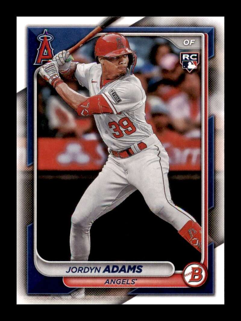 Load image into Gallery viewer, 2024 Bowman Jordyn Adams #27 Los Angeles Angels Rookie RC  Image 1
