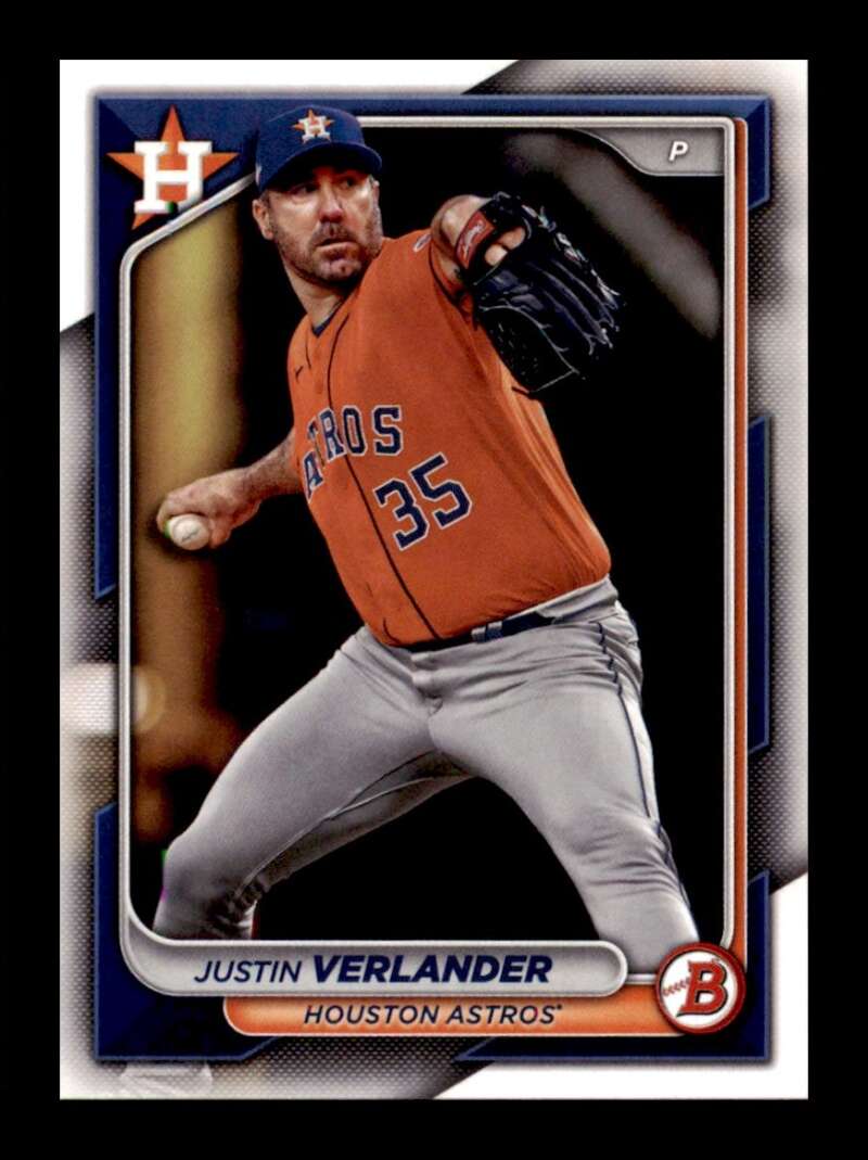 Load image into Gallery viewer, 2024 Bowman Justin Verlander #48 Houston Astros  Image 1
