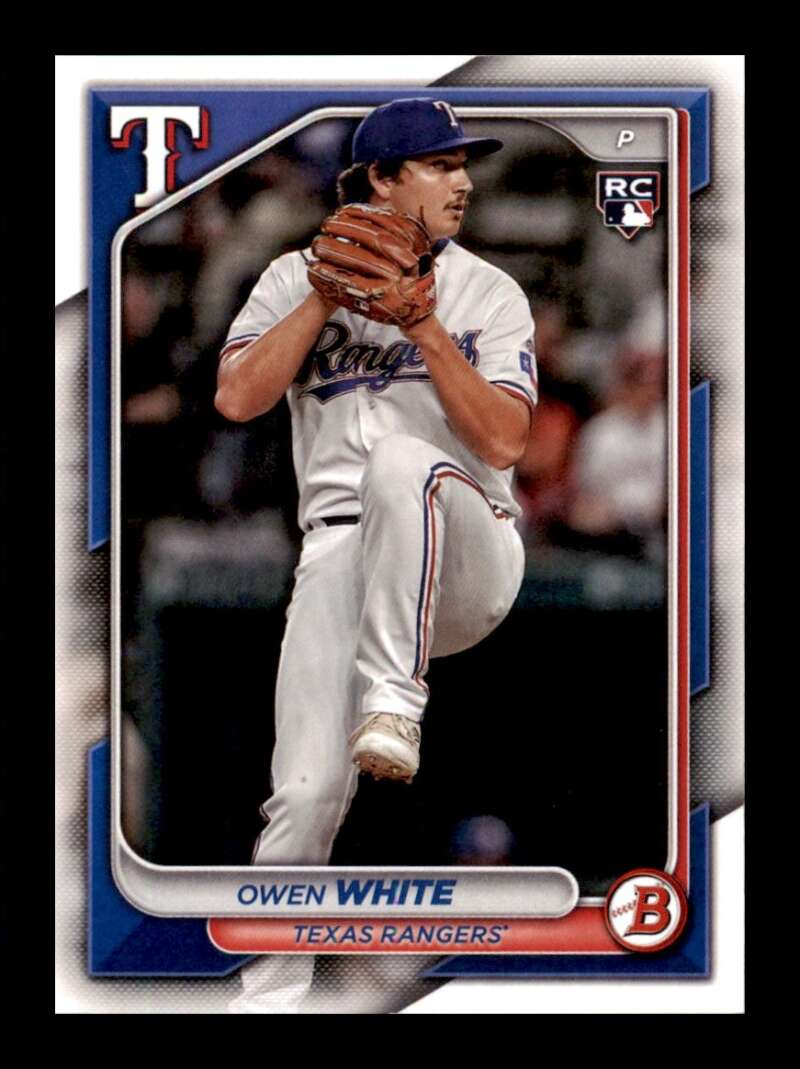 Load image into Gallery viewer, 2024 Bowman Owen White #57 Texas Rangers Rookie RC  Image 1
