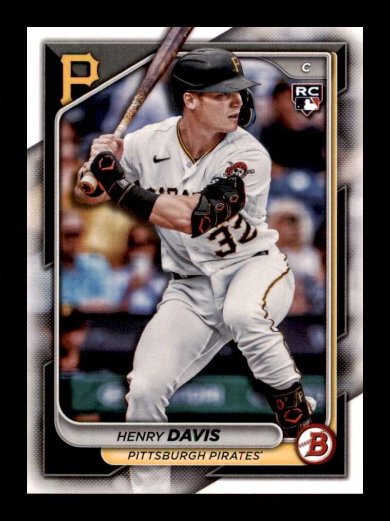 Load image into Gallery viewer, 2024 Bowman Henry Davis #61 Pittsburgh Pirates Rookie RC  Image 1
