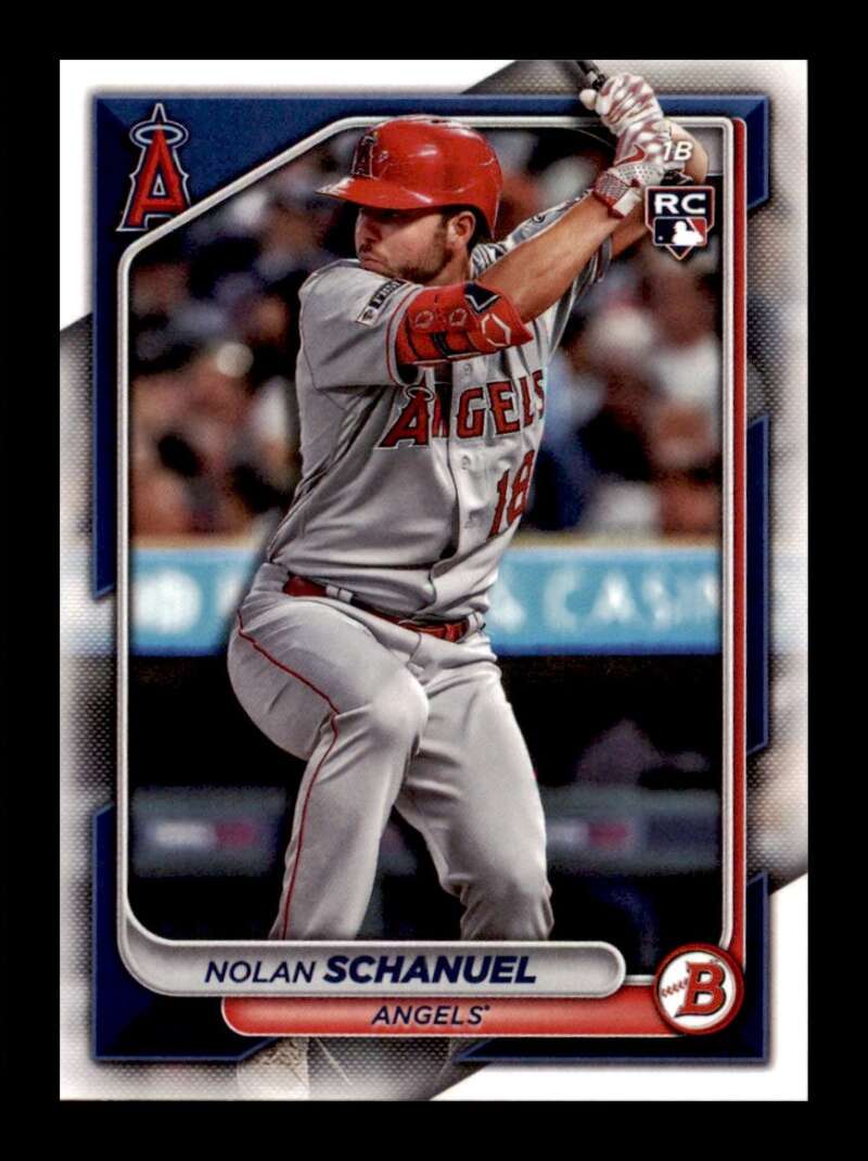 Load image into Gallery viewer, 2024 Bowman Nolan Schanuel #81 Los Angeles Angels Rookie RC  Image 1
