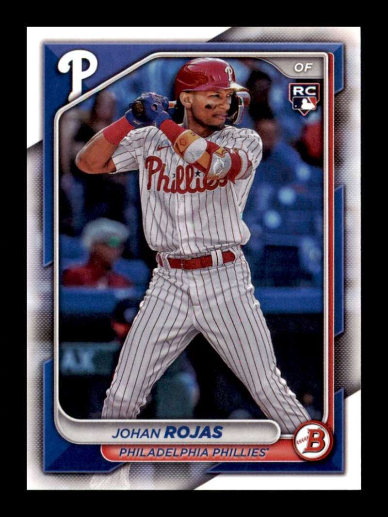 Load image into Gallery viewer, 2024 Bowman Johan Rojas #86 Philadelphia Phillies Rookie RC  Image 1
