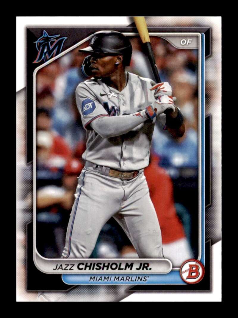 Load image into Gallery viewer, 2024 Bowman Jazz Chisholm Jr. #95 Miami Marlins  Image 1
